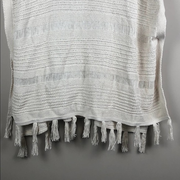 Lucky Brand Fringe Poncho Sweater (Size XS/S) - Picture 2 of 5